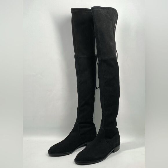 Stuart Weitzman Lowland Over-The-Knee Suede Boots size 7 - Picture 6 of 16